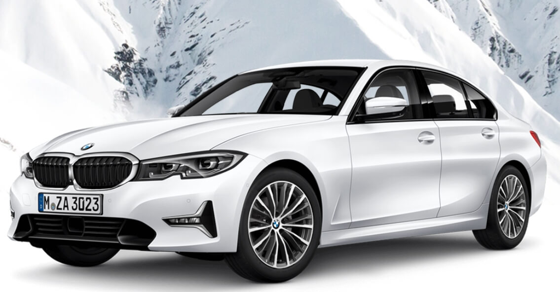 bmw 3시리즈 색상 - Alpine White(색상 코드 : 300)