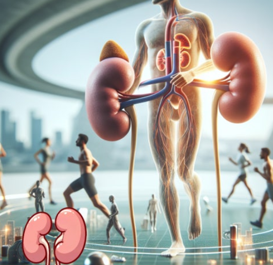 신체의 신장과 방광 그림