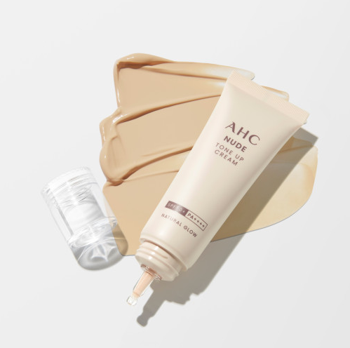 AHC 톤업크림 사용 후기 아우라시크릿톤업크림 누드톤업크림 내추럴글로우