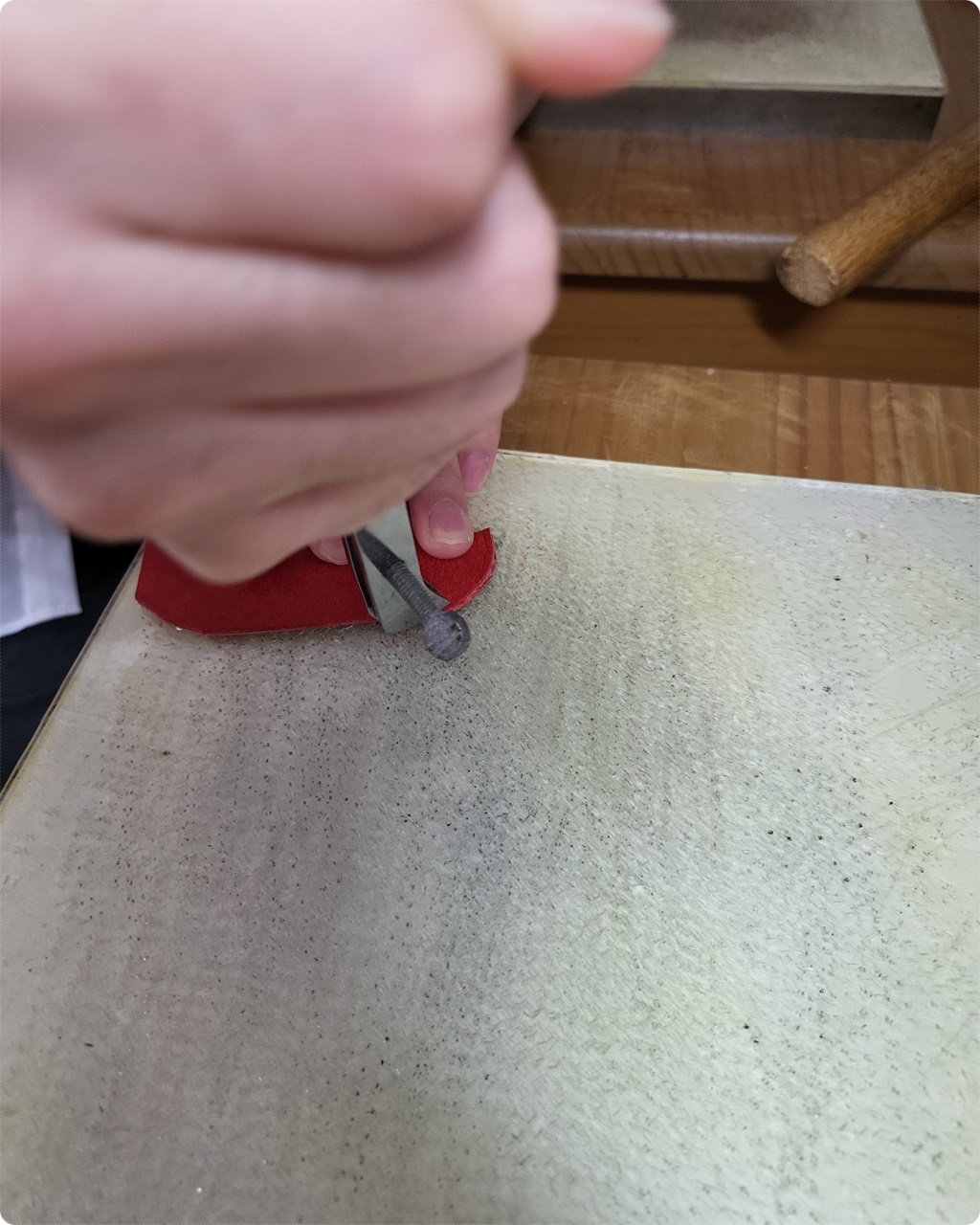 크리져로 선긋기