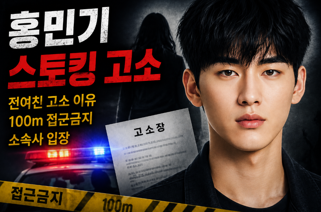홍민기 스토킹 고소｜전여친 고소 이유&middot;100m 접근금지&middot;소속사 입장