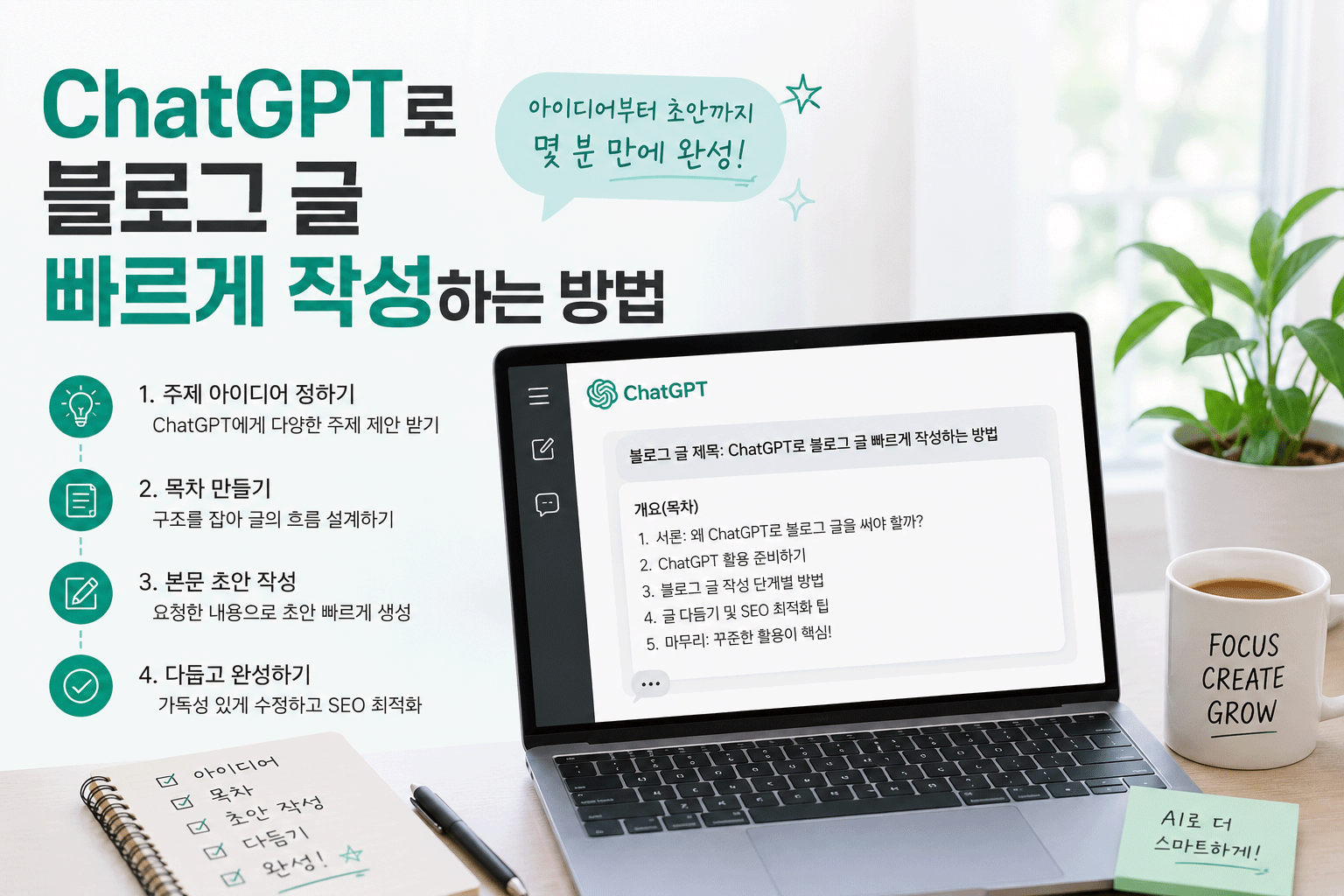 ChatGPT로 블로그 글 작성