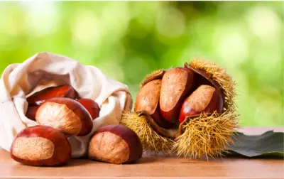 가을 제철음식 밤 효능과 영양성분