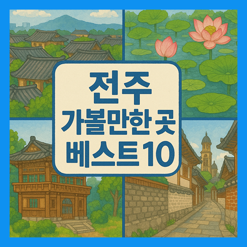 전주 가볼만한곳 베스트10