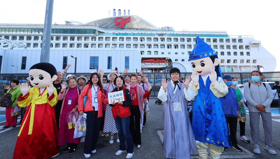 중국인 단체관광객 무비자 입국. 사진=연합뉴스