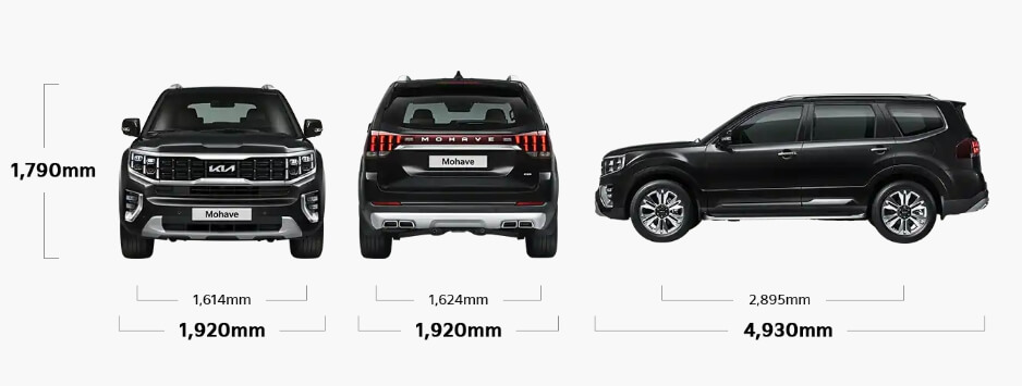 모하비 차량 제원