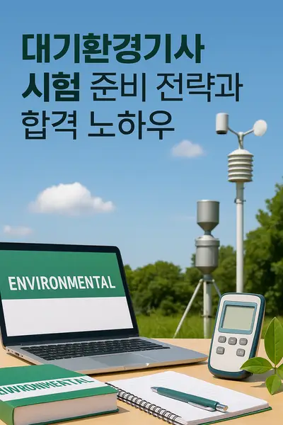 폐기물처리기사 자격증 취득을 위한 응시자격과 시험 준비 전략