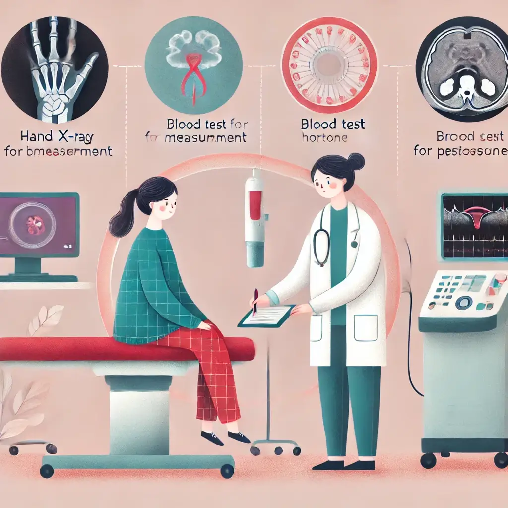 성조숙증의 진단 방법