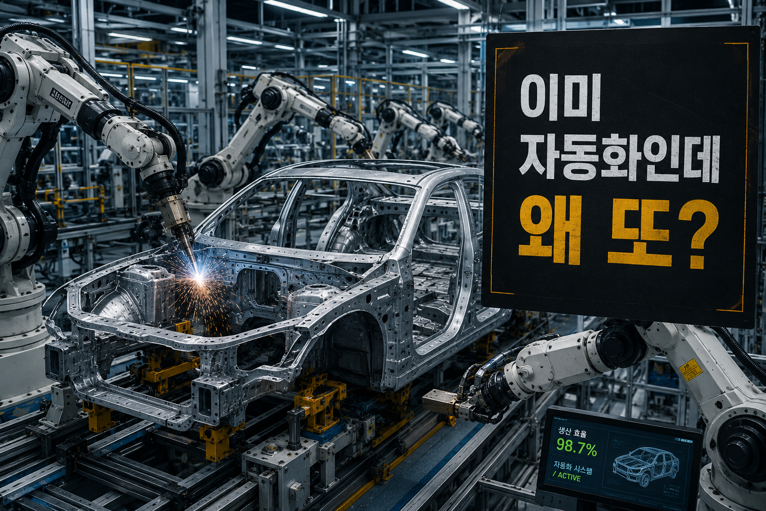 현대차 아틀라스 로봇 도입 관련 이미지