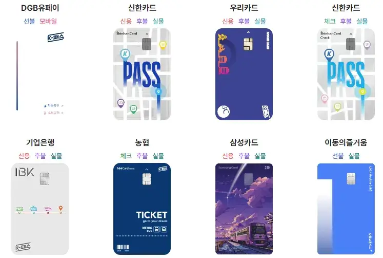 경기패스-전체-카드사