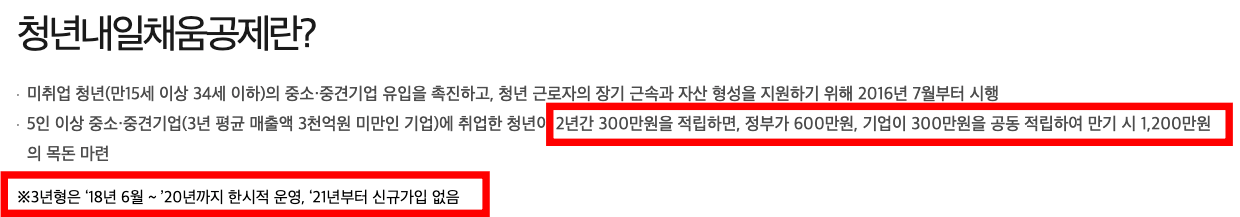 청년내일채움공제 중도해지