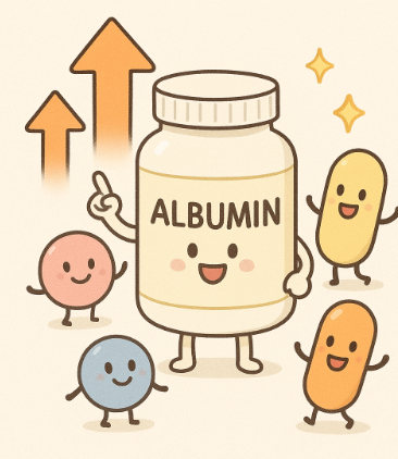 알부민의 효능과 다른 영양제와의 시너지