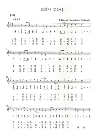 천주교 높은데서 호산나 뜻 사용법_7