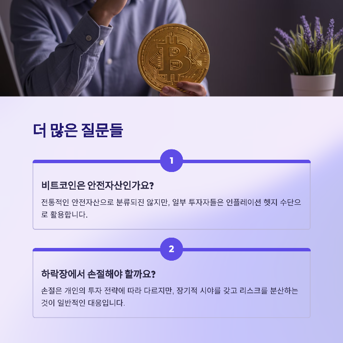 비트코인 시세 전망과 하락
