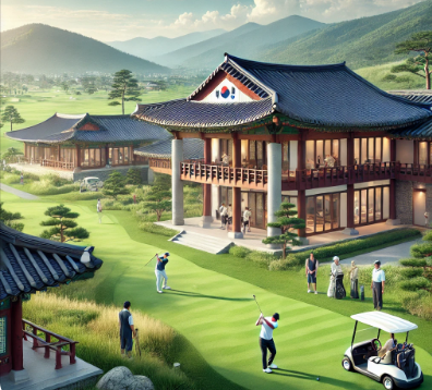 한국 골프장 사진