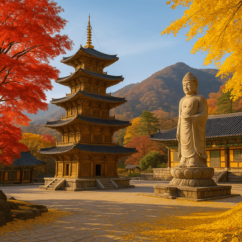 11월 보은 속리산 법주사 늦가을 여행, 천년 고찰과 붉은 단풍이 어우러진 평화의 시간