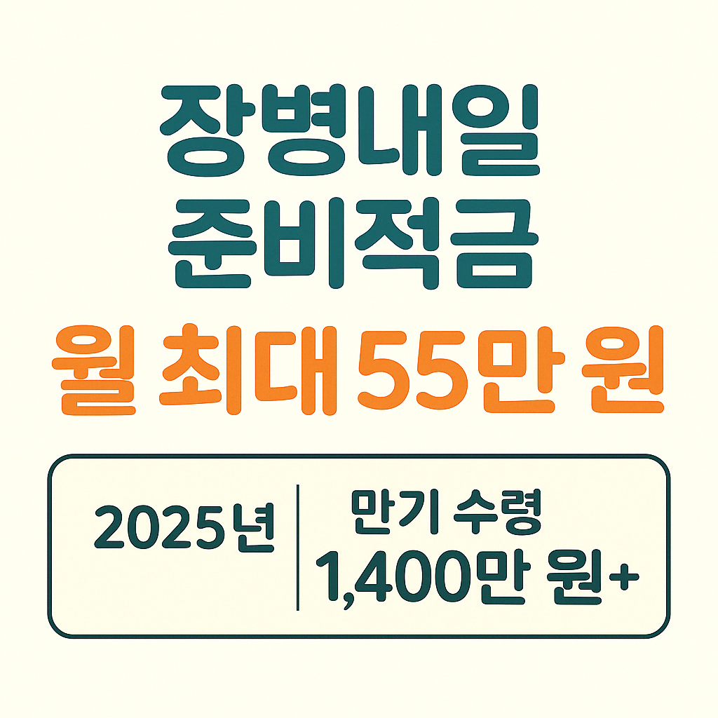 장병내일준비적금 최대
