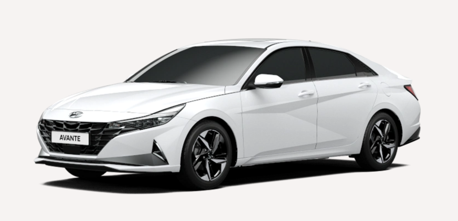 2021 아반떼 CN7 인기색상 - 폴라화이트