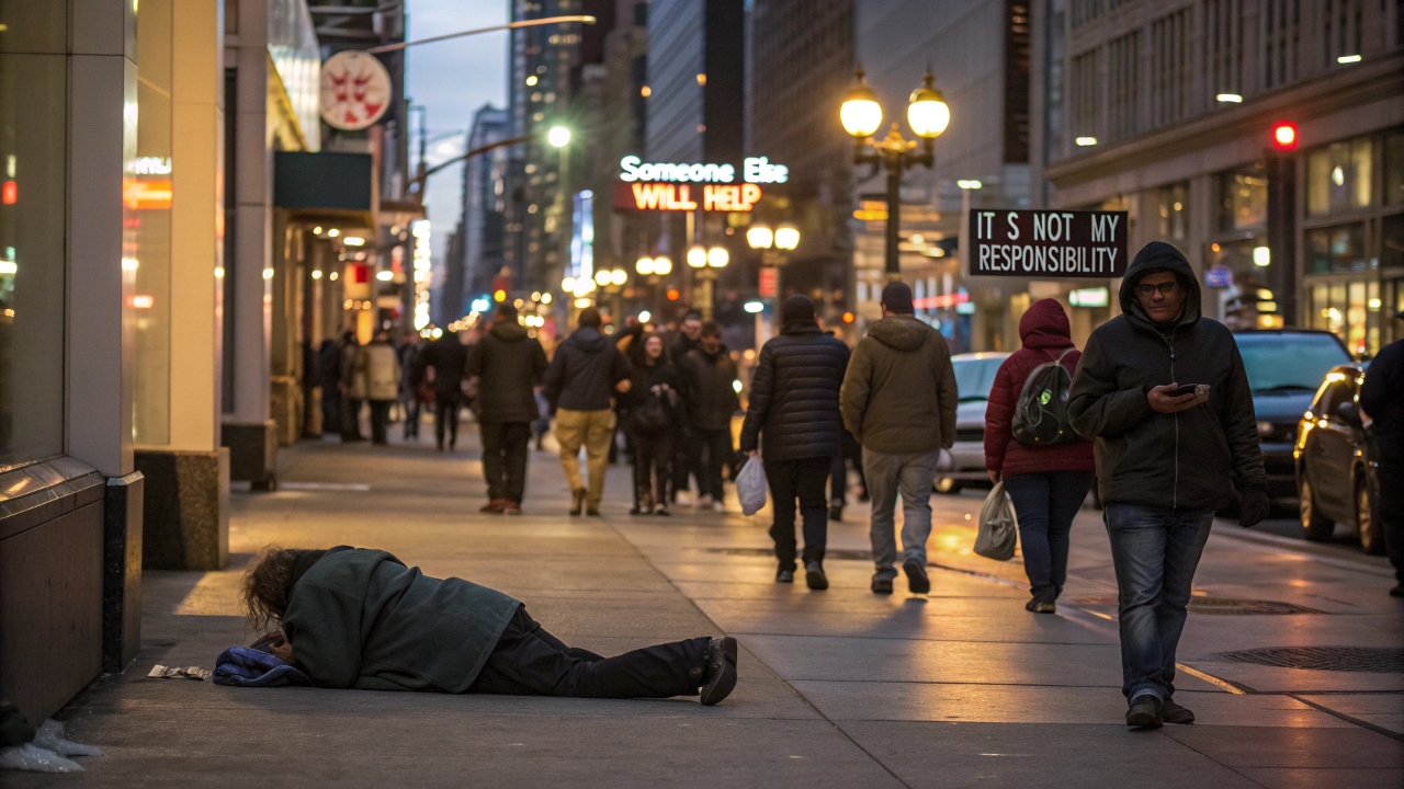사회적 태만, 방관자 효과와도 관련이 있다.