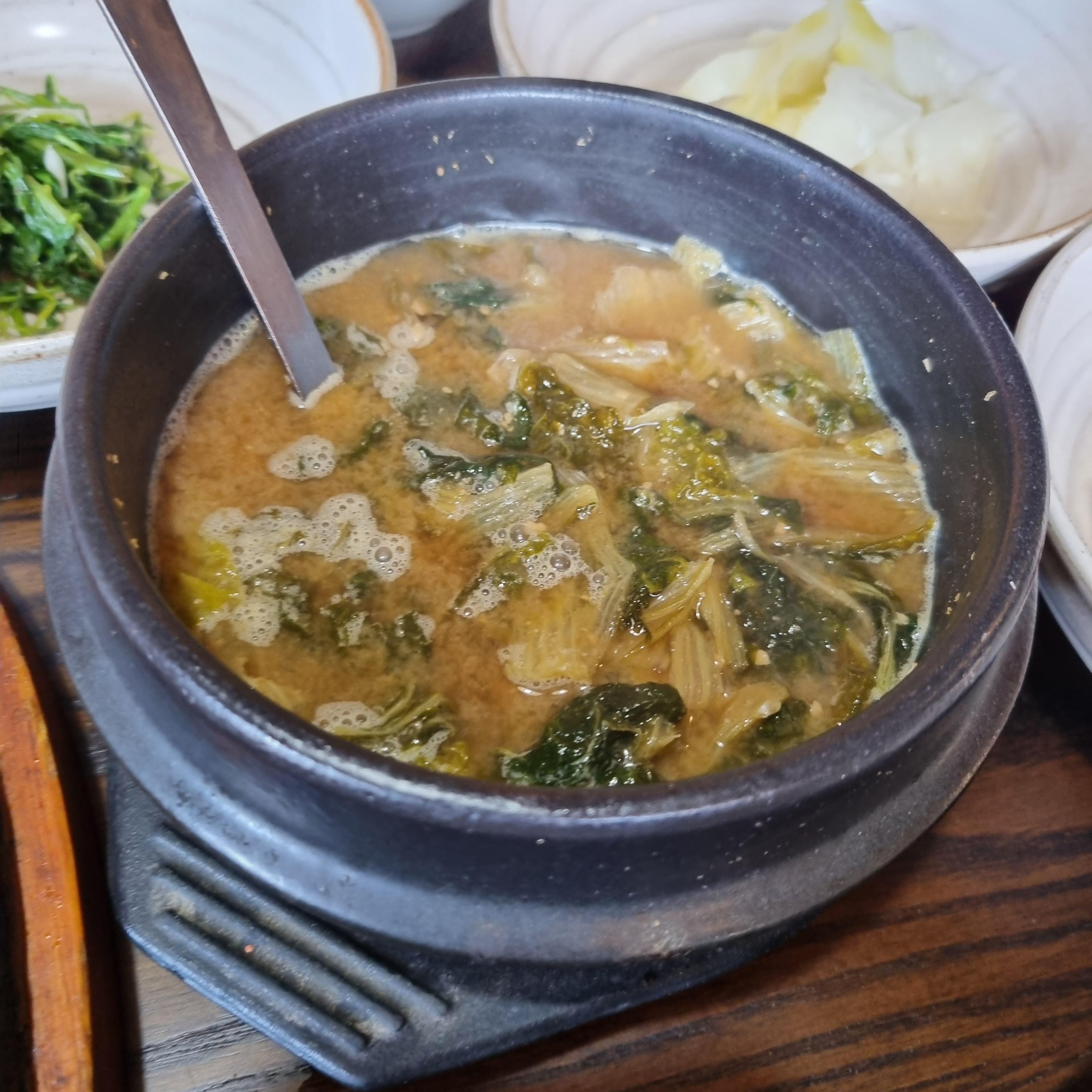 원주 소롯길 된장찌개