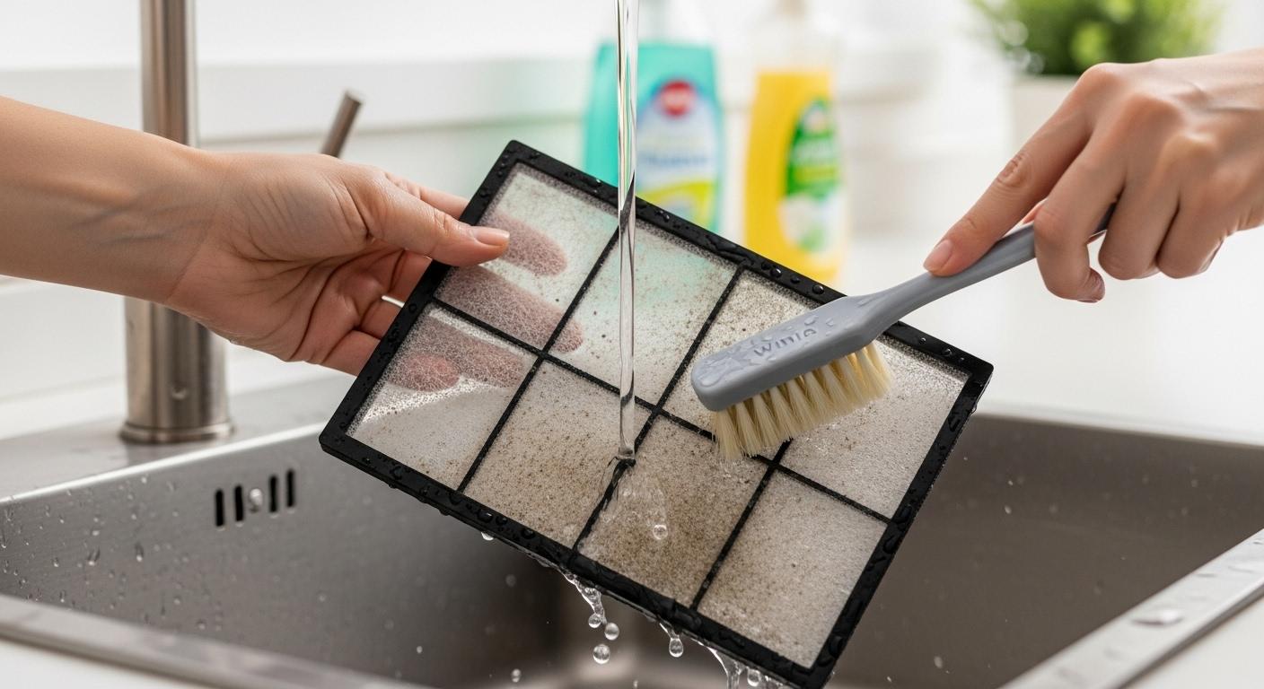 위니아 제습기 필터 청소