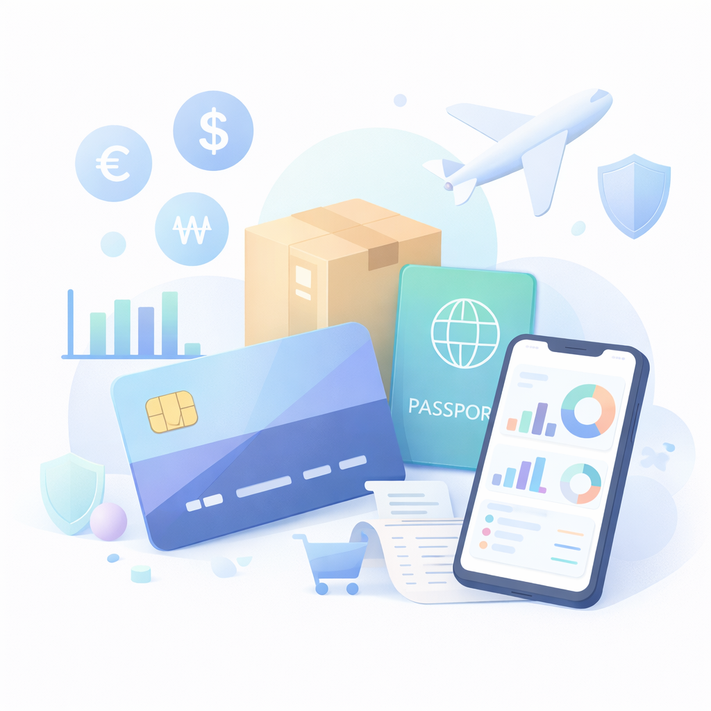 해외결제·해외직구에서 손해 안 보는 카드 선택 기준: 수수료·환율·포인트·보험까지 ‘끝장 체크’ 가이드