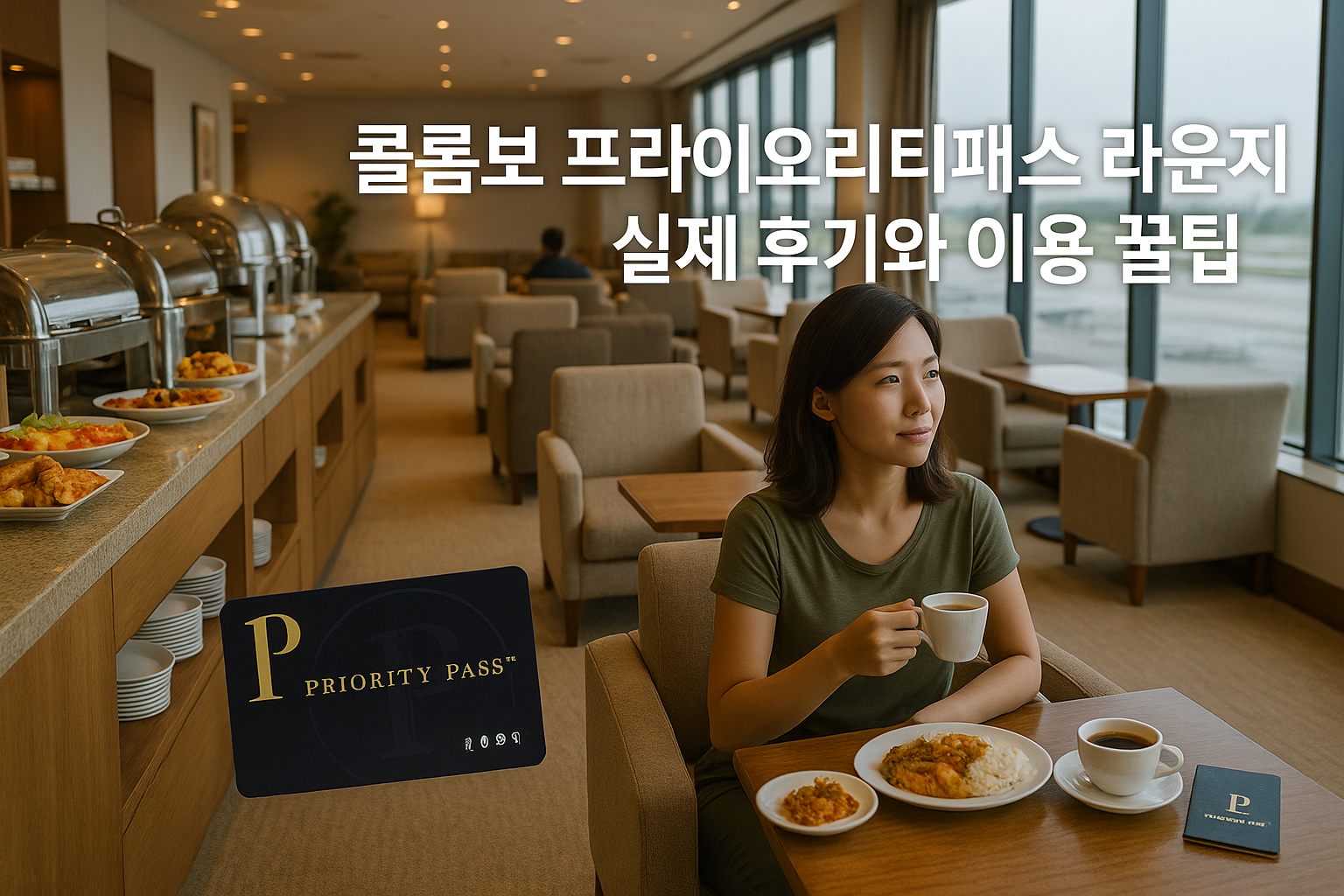콜롬보 프라이오리티패스 라운지 실제 후기와 이용 꿀팁 관련 이미지