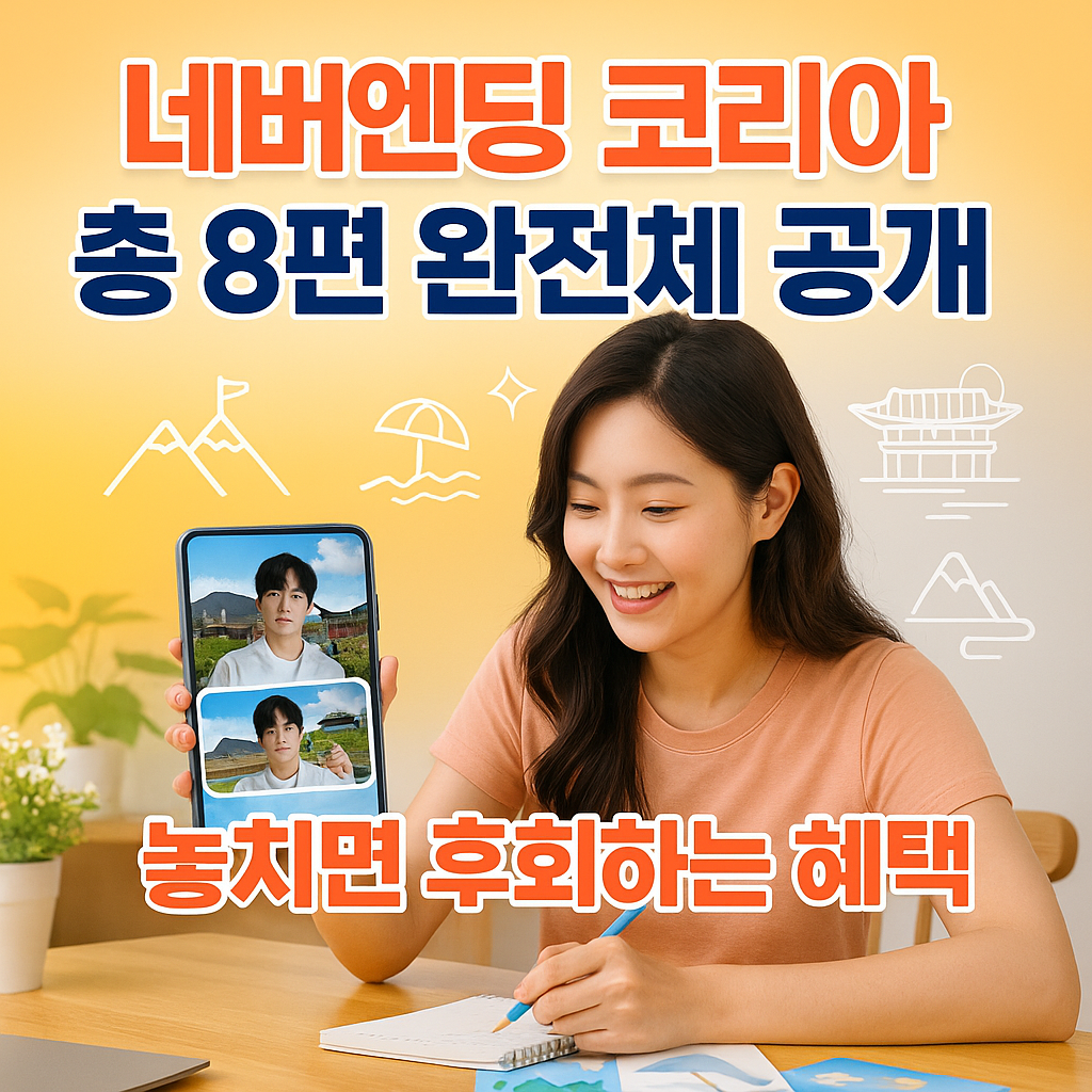 박보검 뮤비 공개! 네버엔딩 코리아 여행 꿀팁 대방출 (출처 : 문화체육관광부)