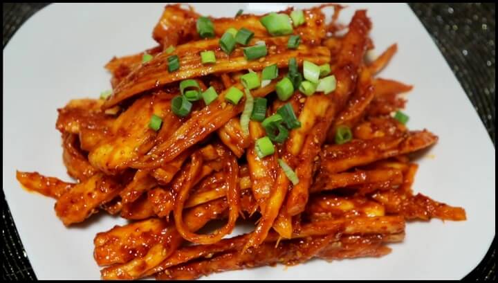 더덕무침