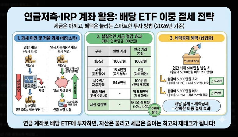 고배당 코스피 ETF TOP 5 [2026년] 종류별 특징 비교 및 절세 계좌 활용법