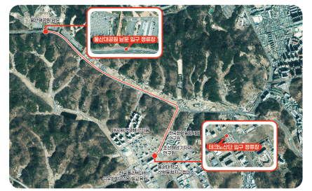 2024년 5월 울산대공원 장미축제 무료셔틀 테크노산단입구 위치