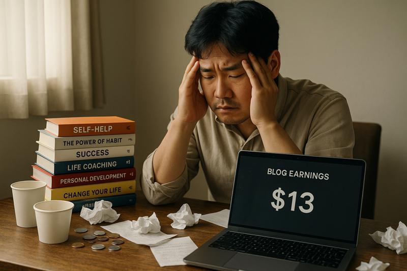 월급쟁이부자, 디지털노마드 꿈꾸며 블로그 4개월 13달러 벌던 내가 깨달은 것