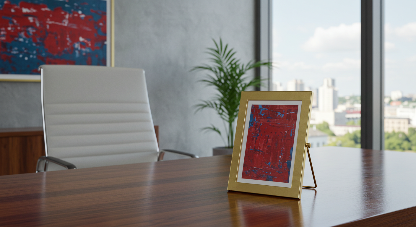 사무실 인테리어 액자