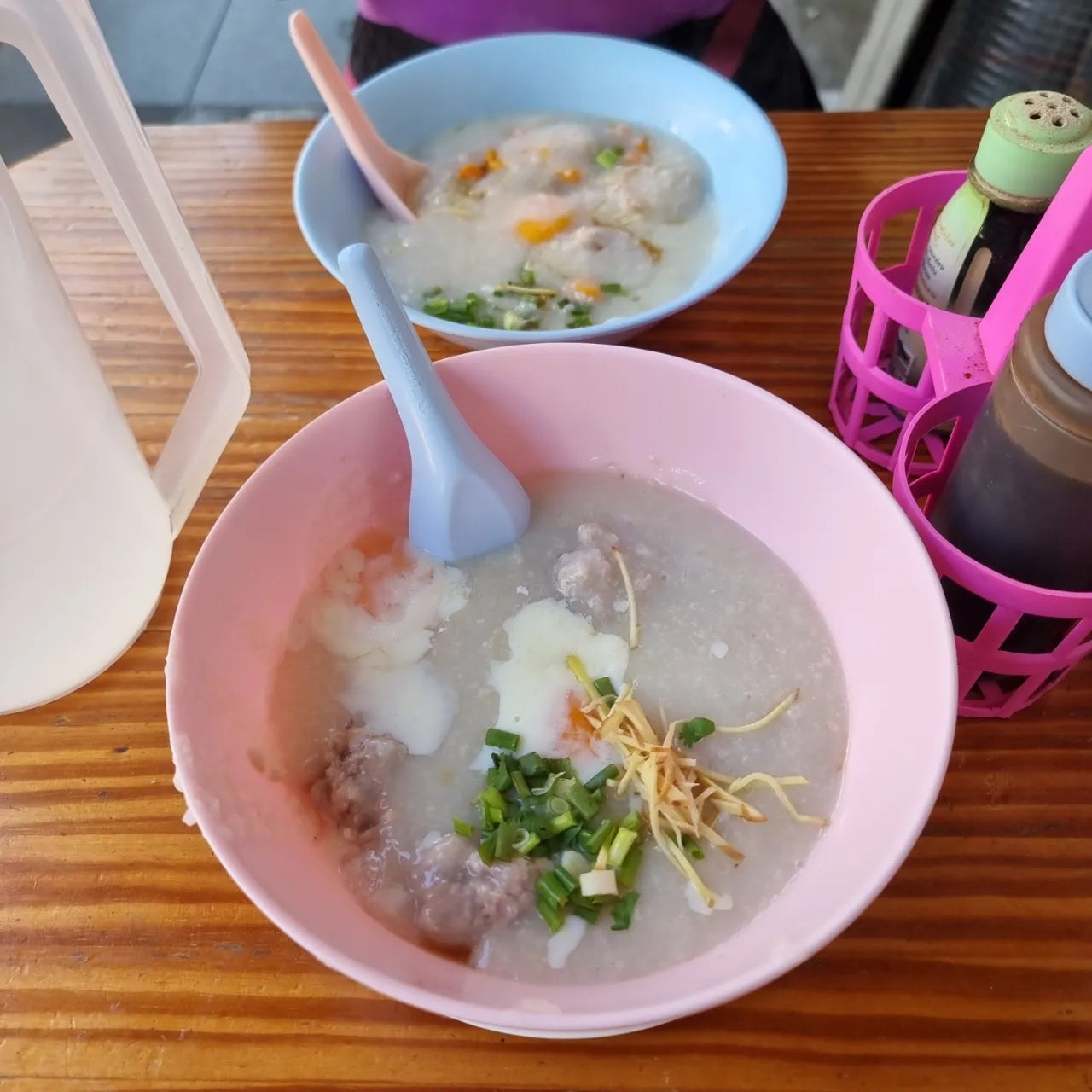 쪽 프린스 돼지 내장 죽