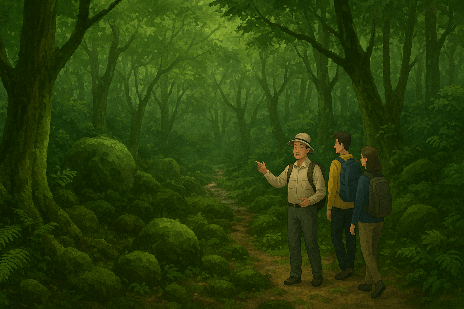 제주 곶자왈 숲 해설 트레킹