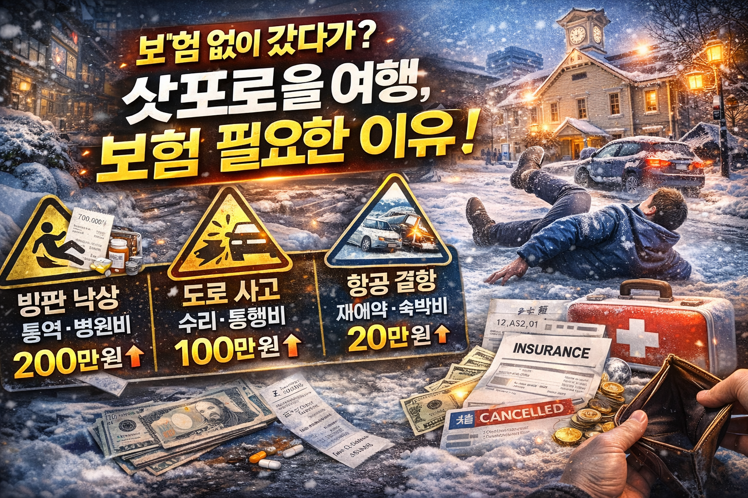 삿포로 겨울 여행