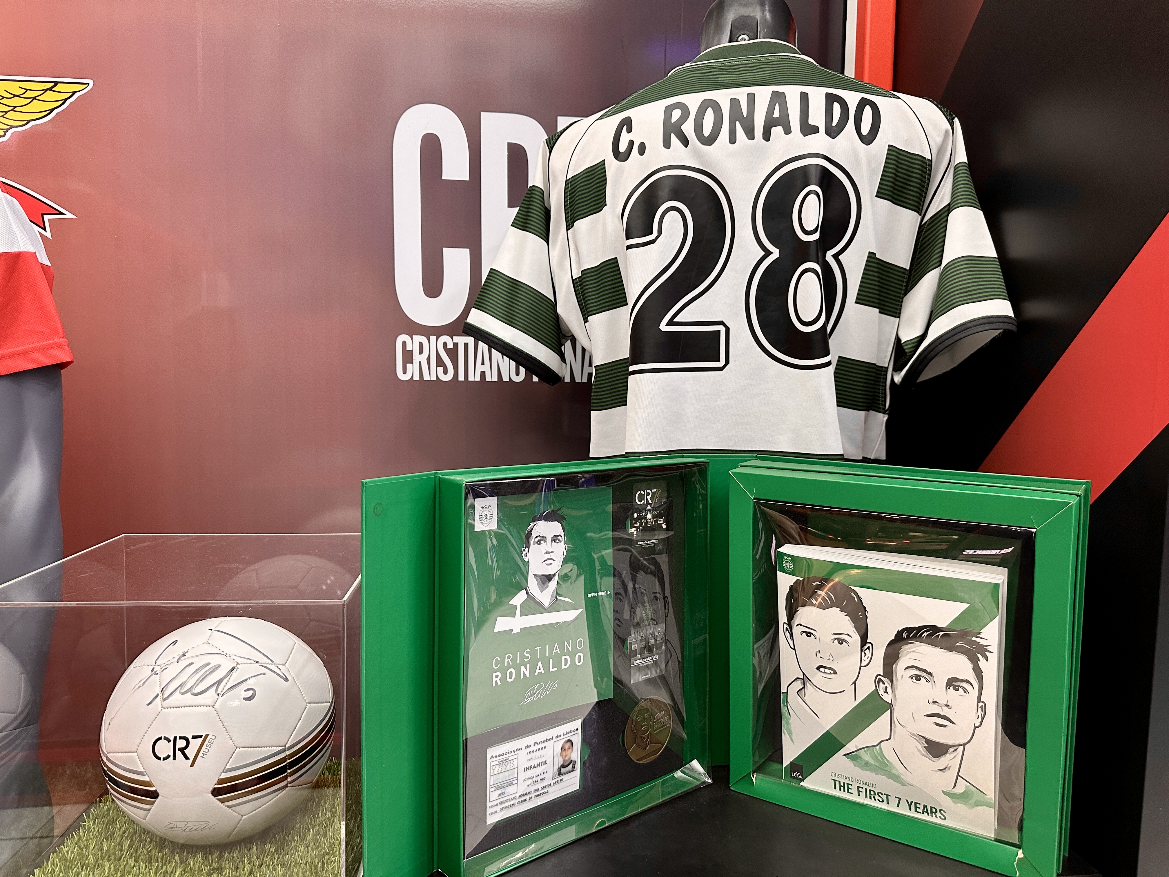 포르팅 리스본 시절 28번을 달고 뛰었던 호날두