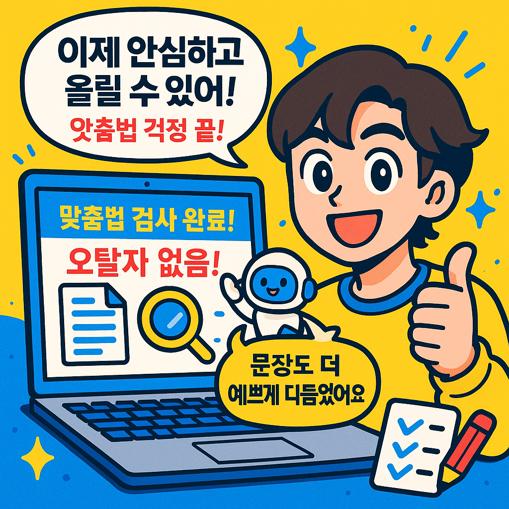 작성 오류 줄이는 자동 교정 도구 추천