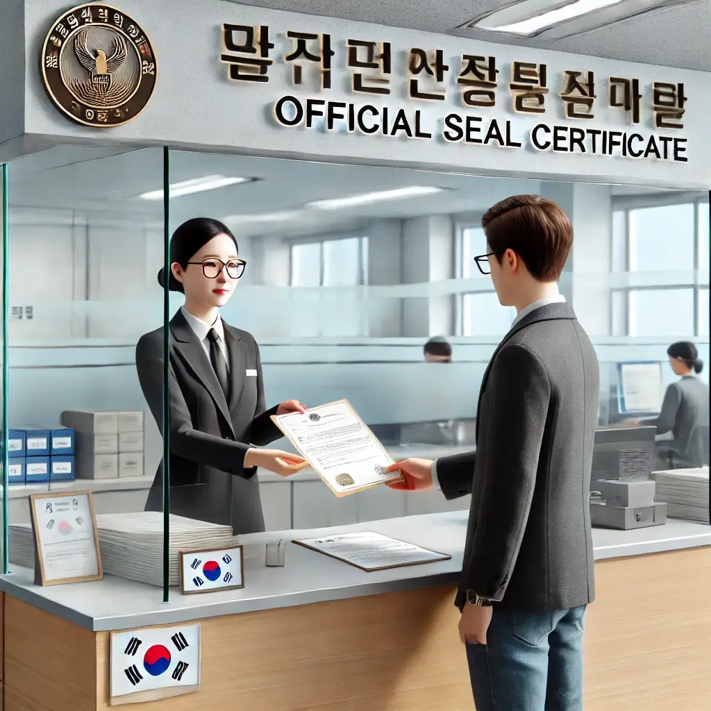 인감증명서 대리발급