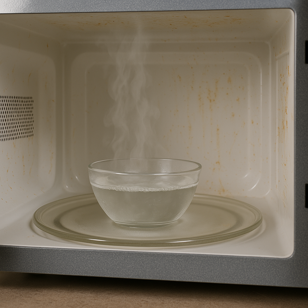 전자레인지 냄새제거