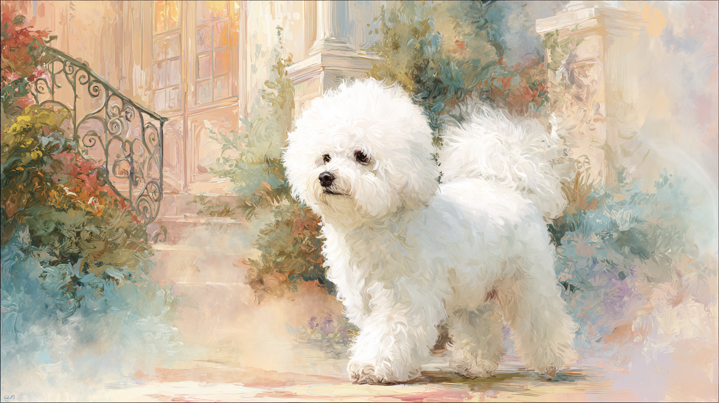 비숑 프리제 순종 구별법