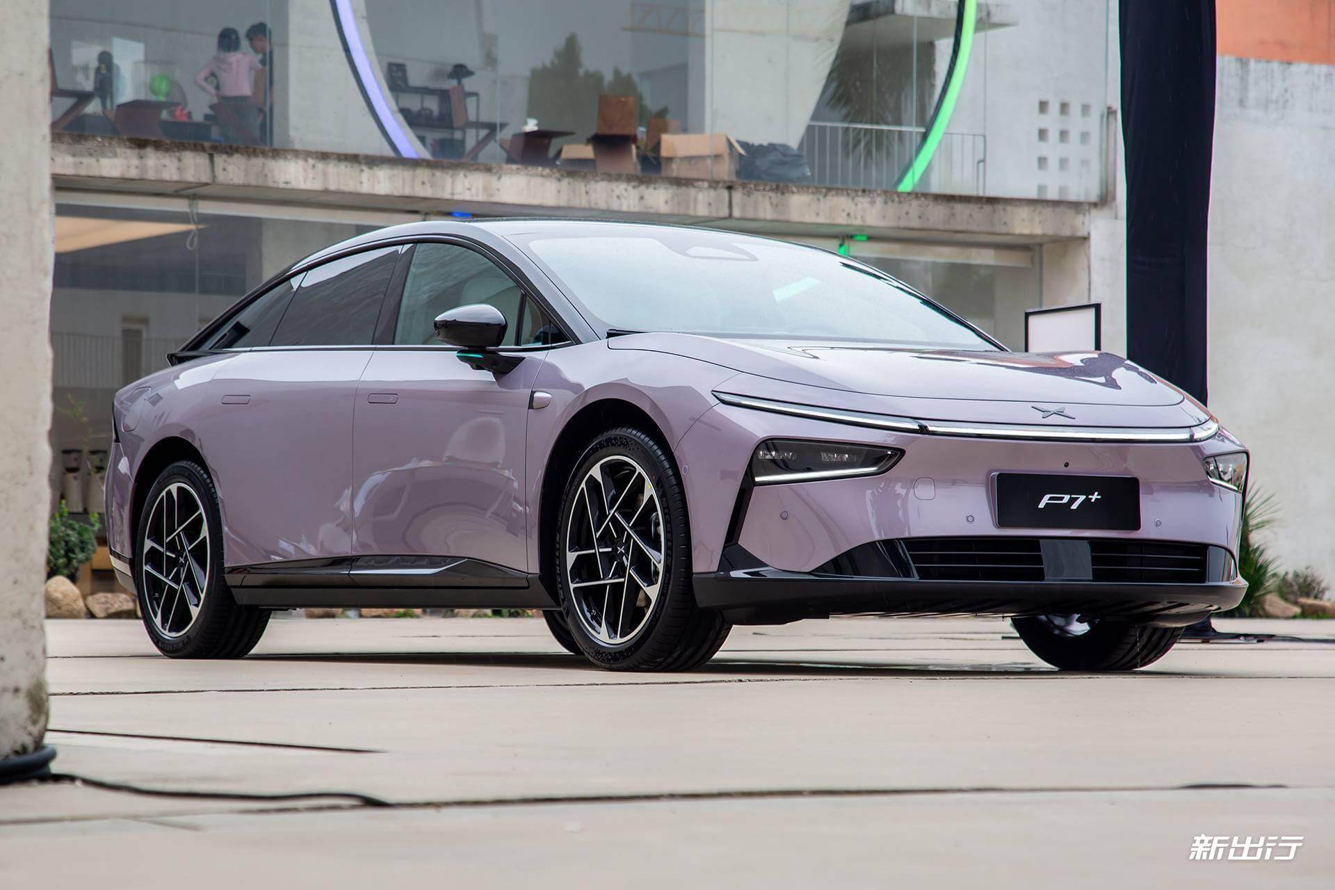 중국 전기차 샤오펑 P7 쿠페