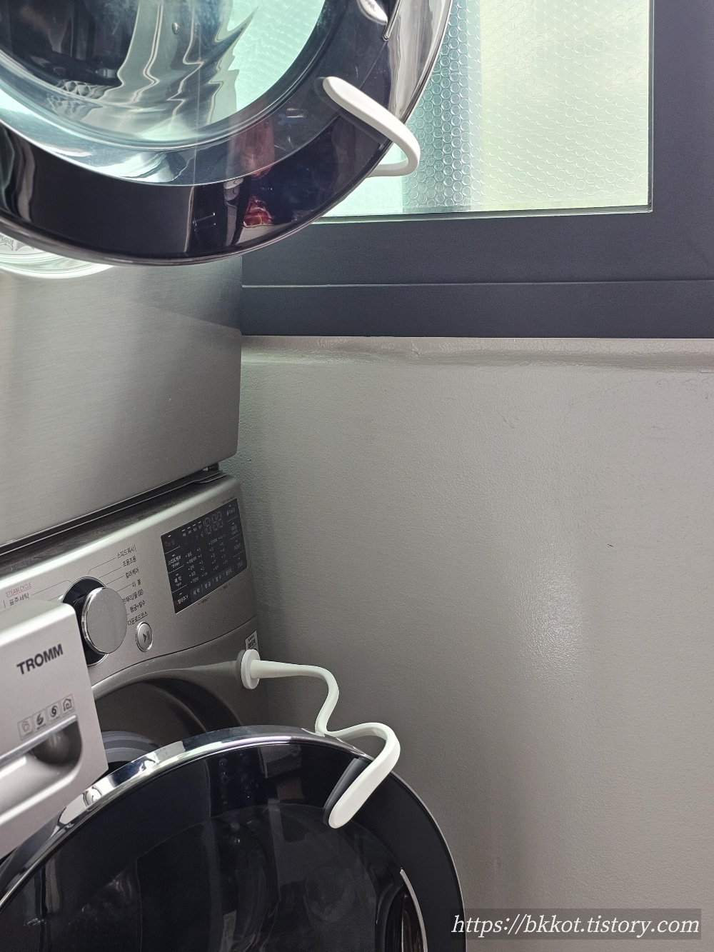 드럼세탁기 건조기 통풍하기