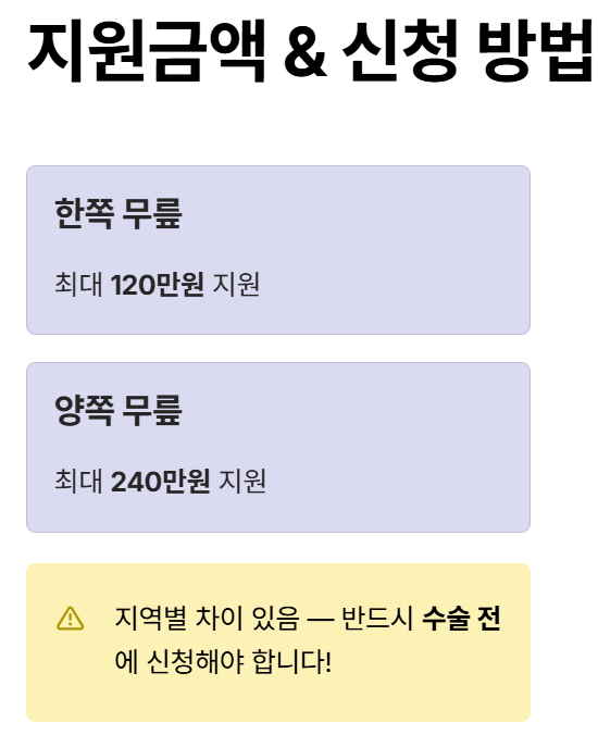 지원금액 신청 방법
