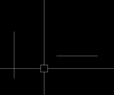 Auto Cad에서 extend 명령어 사용 예시 모습 .gif