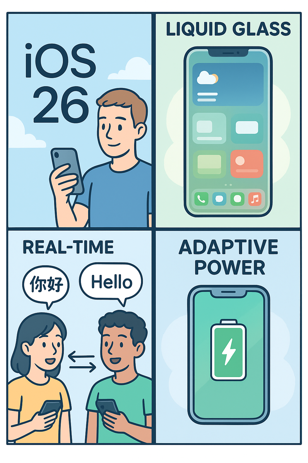 “iOS 26 완전 정복: 업데이트와 함께 꼭 알아야 할 변화들”