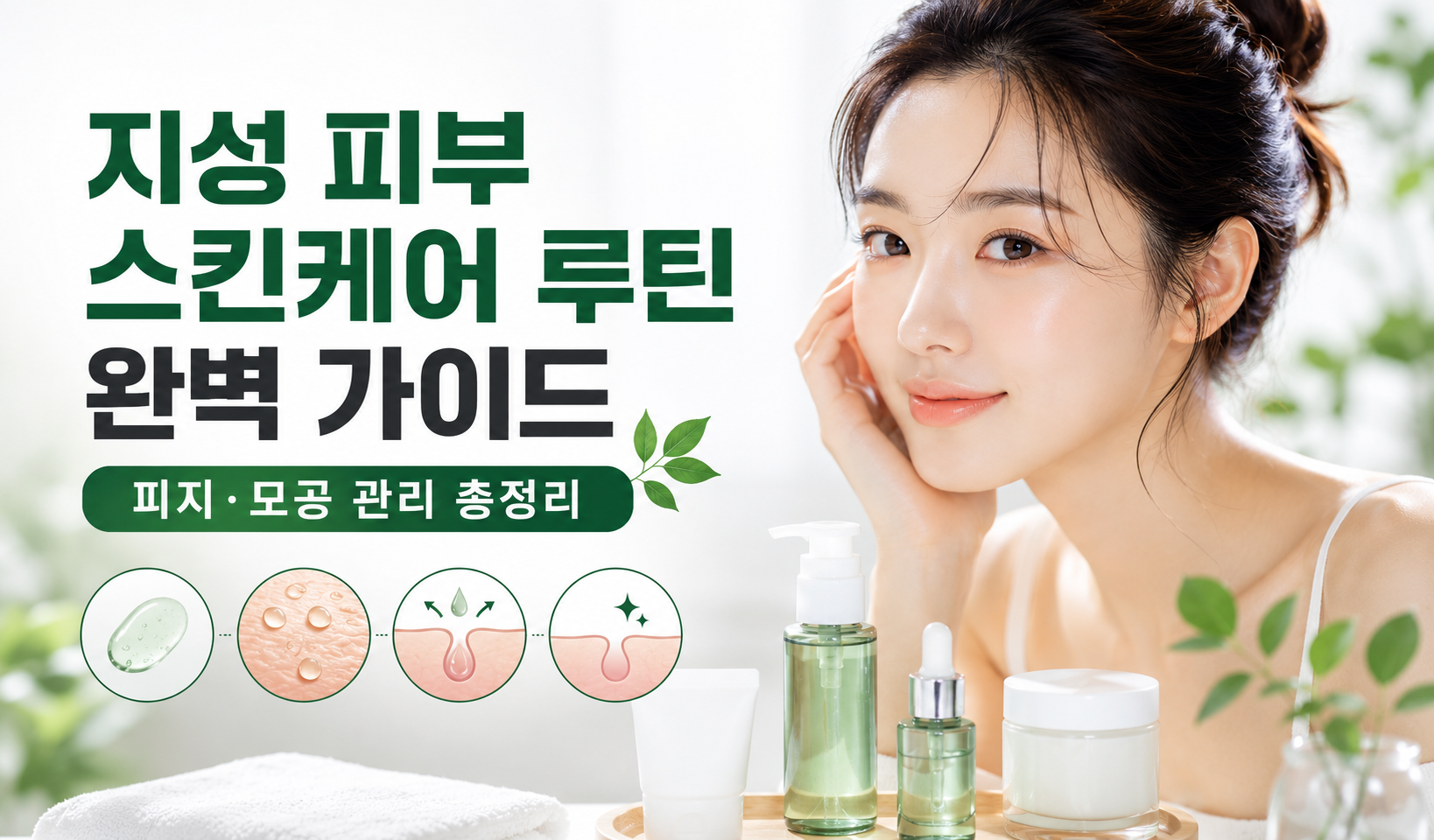 지성 피부 스킨케어