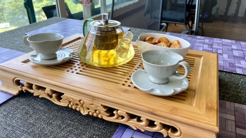 충주 수국여울 수국차