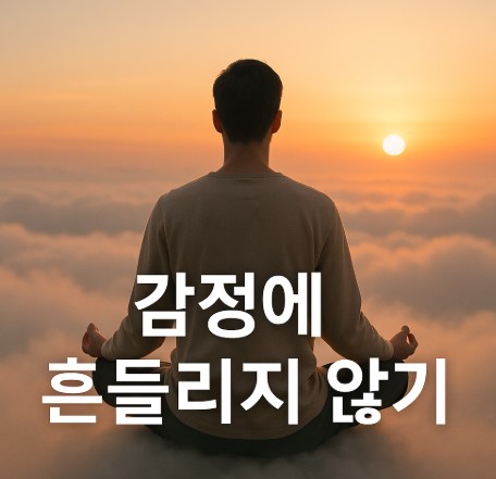감정 기복을 잠재우는 일상의 기술