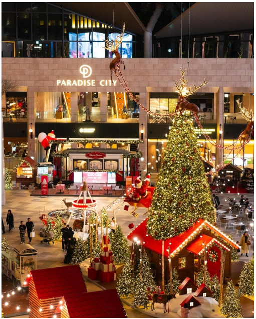 유럽분위기 크리스마스 : 파라다이스 시티1